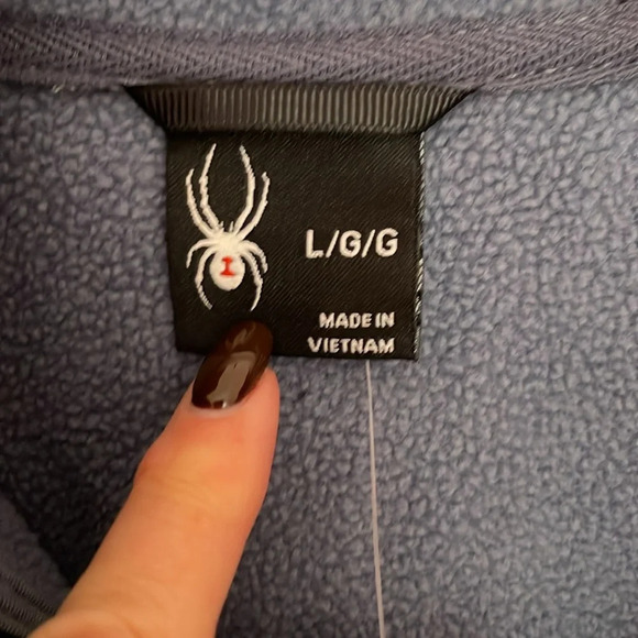 Spyder light fleece lined hooded jacket - Picture 2 of 3